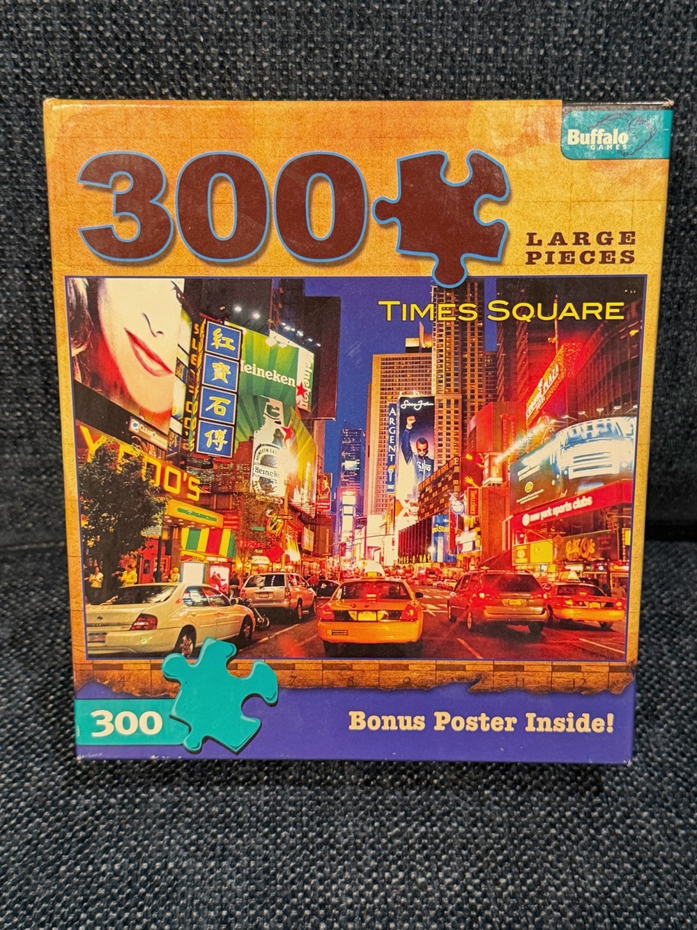 Buffalo Games-Times Square 300-Piece Jigsaw Puzzle (NWOT)